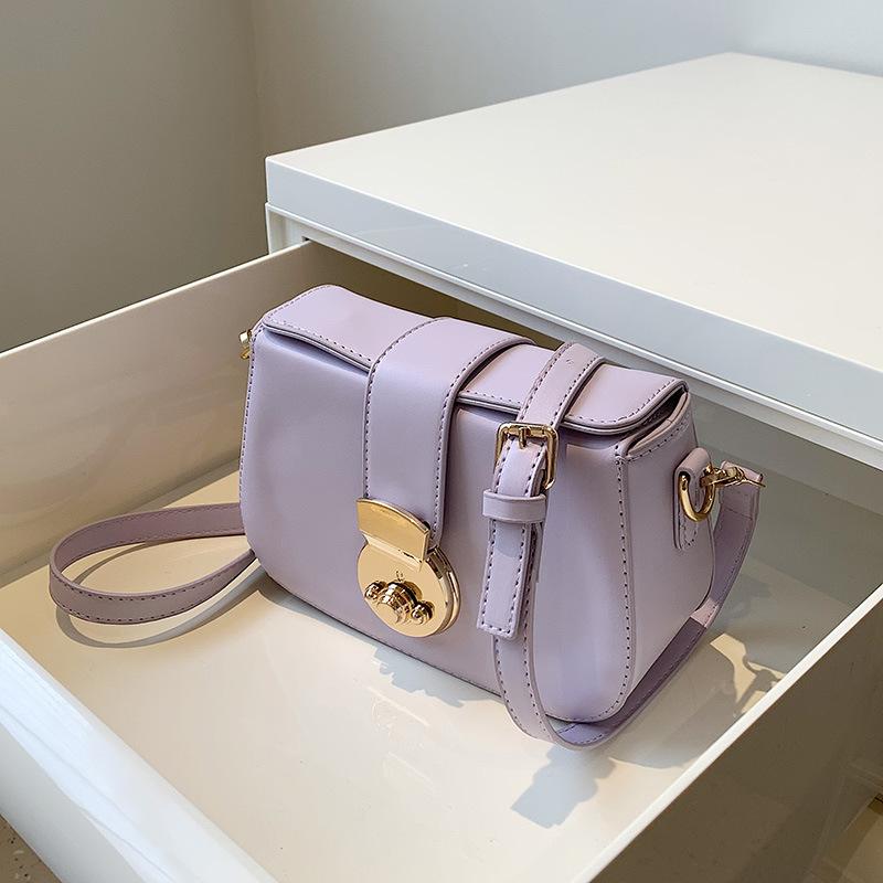 This year's popular bag women's 2025 new spring and summer super fire texture small square bag versatile shoulder messenger bag