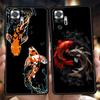Koi Carp Phone Case For Xiaomi Redmi Note 14 13 12 10 11 Pro Plus 14C 13C 12C 10C 9C 5G Soft TPU Cover