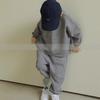 Kinder Sweatshirt Set Herbst/Winter Fleecefutter Set Jungen Mädchen Locker sitzendes Langarm Sweatshirt + Hose 2-teilig