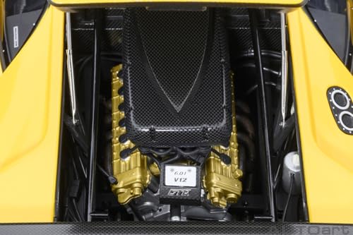 AUTOart 1/18 Scale Lamborghini Diablo GTR (Yellow) Finished Product 79138