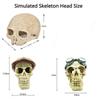 High Simulation Aquarium Decorative Skull Design Resin Skeleton Fish Tank Landscape  Fish Tank