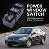 Fensterschalter vorne Antriebsseite 315.1HZ Kompatibel mit 2003-2007 Honda Accord DX LX SE Limousine 4-Türer 2.4L 3.0L, Ersatz für 35750-SDA-HO7 Haupt
