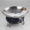 NHZHIW Thickened Stainless Steel Solid Alcohol Hotpot Set