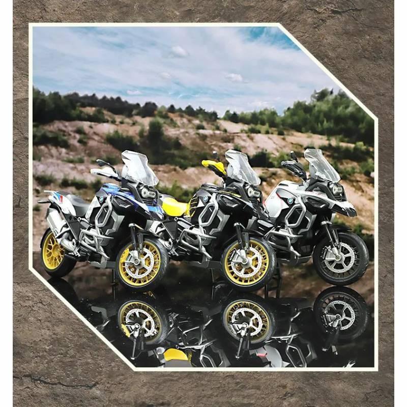 Simulation Motorcycle Alloy Model Toy With Sound And Functions Light