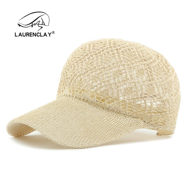 Summer new hat women's bright silk hollow mesh baseball cap fashion versatile cap sun hat tide