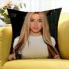 Music Singer Llola Indigo Various Sizes Square Pillow Case For Car Home Bedchamber Decor