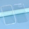 For iPhone 16e Phone Case TPU Frame Clear Acrylic Back Cover with PET Film