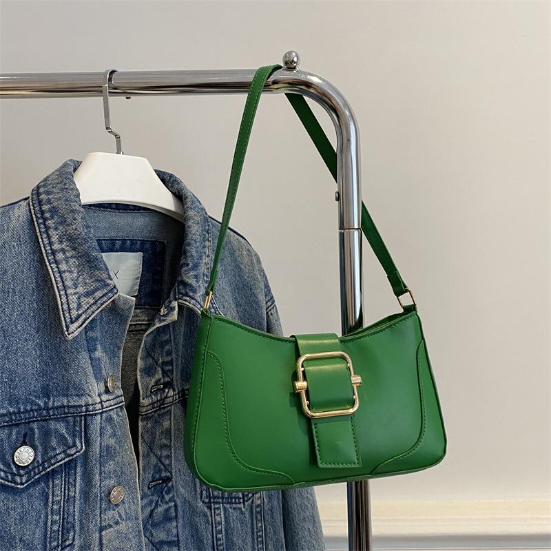 Retro Underarm Bag Women's 2025 New Autumn and Winter Versatile Shoulder Messenger Bag Niche Design Texture Popular Women's Bag