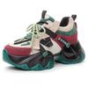 Dad shoes spring and autumn new leather soft sole high energy thick sole small sports shoes