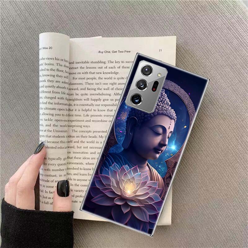 Buddhaya Dhama Phone Case For Samsung Galaxy S25 Edge S24 S23 FE S22 S26 Ultra S21 S20 S10 Plus Capa Soft