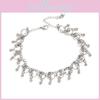 Style Crystal European Anklet Accessory With Tassel For Women Travel Gift