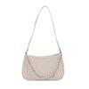Pearl Chain Bag Women's Trend Fashion Embroidery Dumpling Bag 2025 Summer Summer High Sense Versatile Shoulder Bag