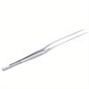 Ear Nose Earpick Wax Removal Forceps Angled Clamp Nasal Tool Curved Earwax Tweezers Clip Eyelash Remover Cleaner Tweezer