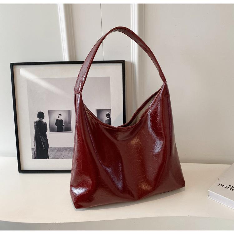 Autorización: Bolso Tote de Gran Capacidad para Mujer Otoño/Invierno 2025 - Bolso de Hombro para el Trabajo y el Desplazamiento de Melaude Fashion