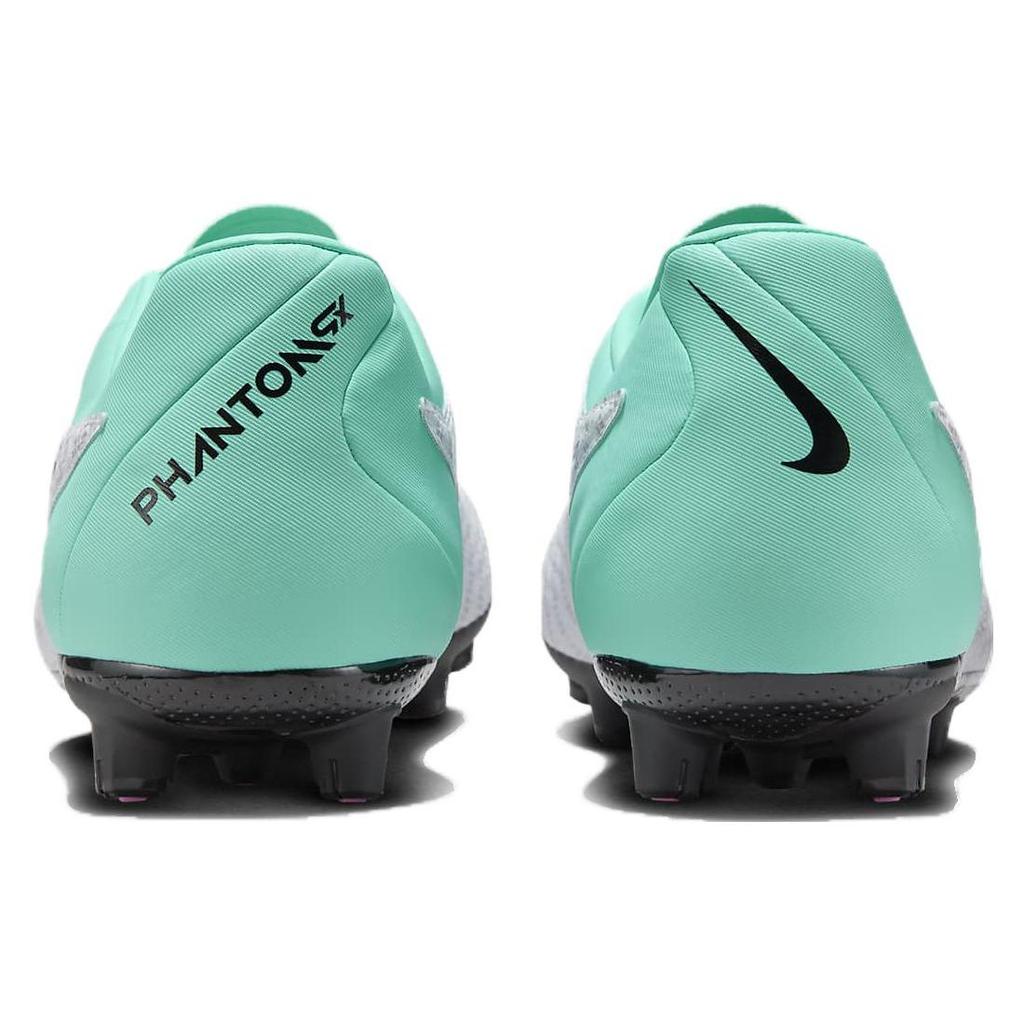 Nike Phantom Gx Academy Artificial Turf Hg (Rubber Short Studs) Non-Slip Durable Soccer Shoes Men Soccer Shoes Gray-Green DD9470-300