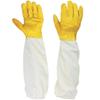 1 Pair Anti-sting Beekeeping Gloves Anti-bee Beekeeping Tools Safe Canvas Sheepskin Gloves