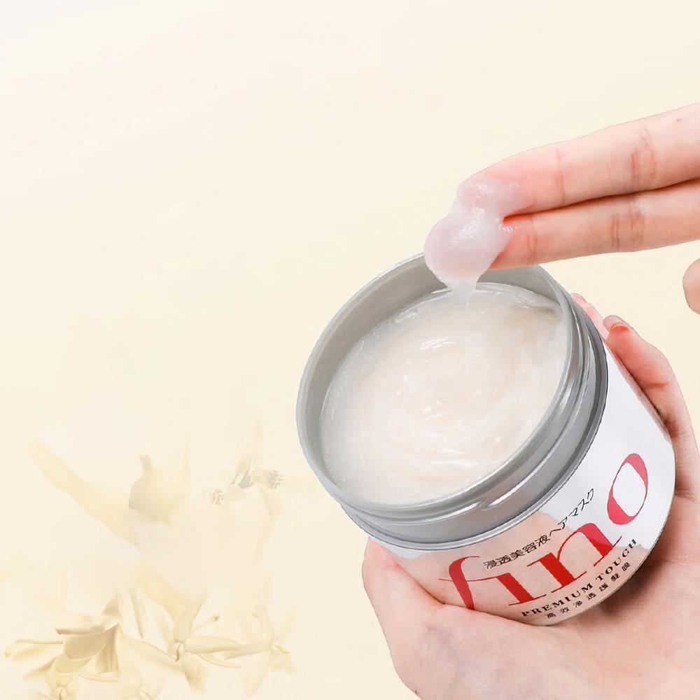 Shiseido Fino Premium Touch Hair Mask 230g, Intensive Repair Nourishing Treatment Mask For Dry Damaged Hair
