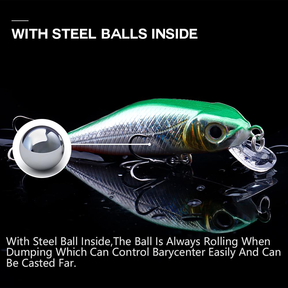 Floating Wobblers For Pike Japan 60mm 5g Holographic Crank Minnow Lures For Fishing Bass Artificial Bait Swimbait