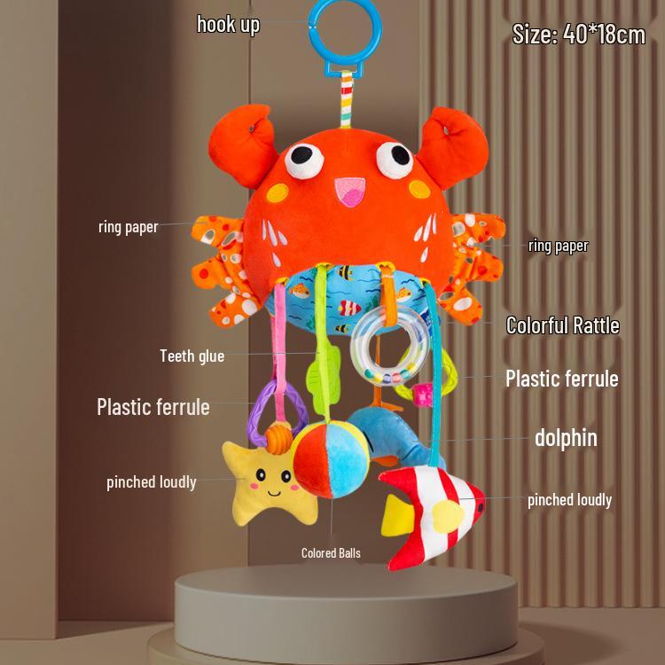 Baby Stroller & Crib Hanging Rattle Toy Wind Chime