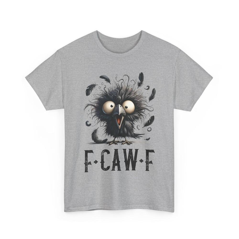 

F-Caw-F Черный ворон Черная птица Смешной ворон F-Caw-F Футболка 4XL