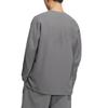 adidas Bequemes Hautfreundliches Weiches Atmungsaktives Raglan Langarm T-Shirt Herren Tops Grau JM8608