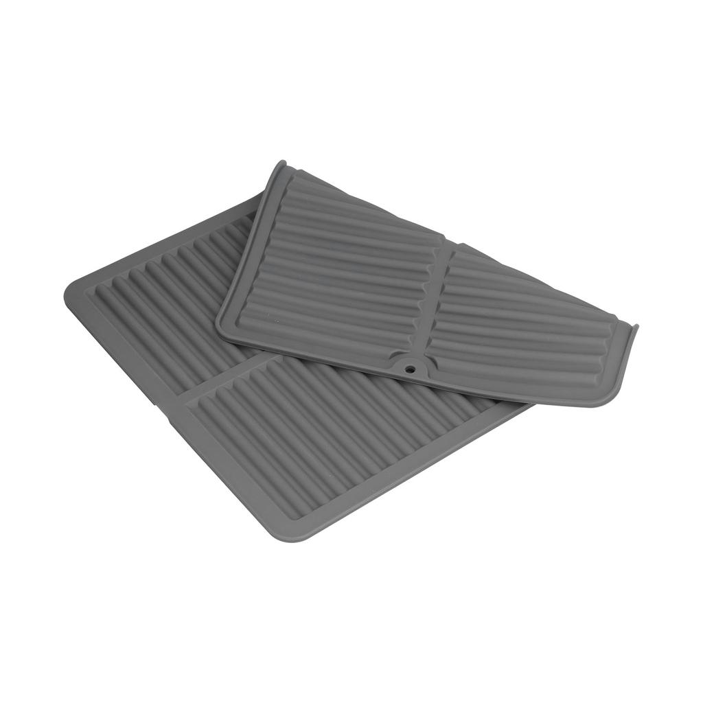 Covoraș de uscare vase Utilizare multiplă Silicon Pad pentru scurgerea vaselor de bucătărie pentru blat de bucătărie