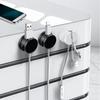 6 Pcs Magnetic Cable Clips Wire Holder Organizer Desk Cable Management Accessories for Office Car Desk Nightstand Computer