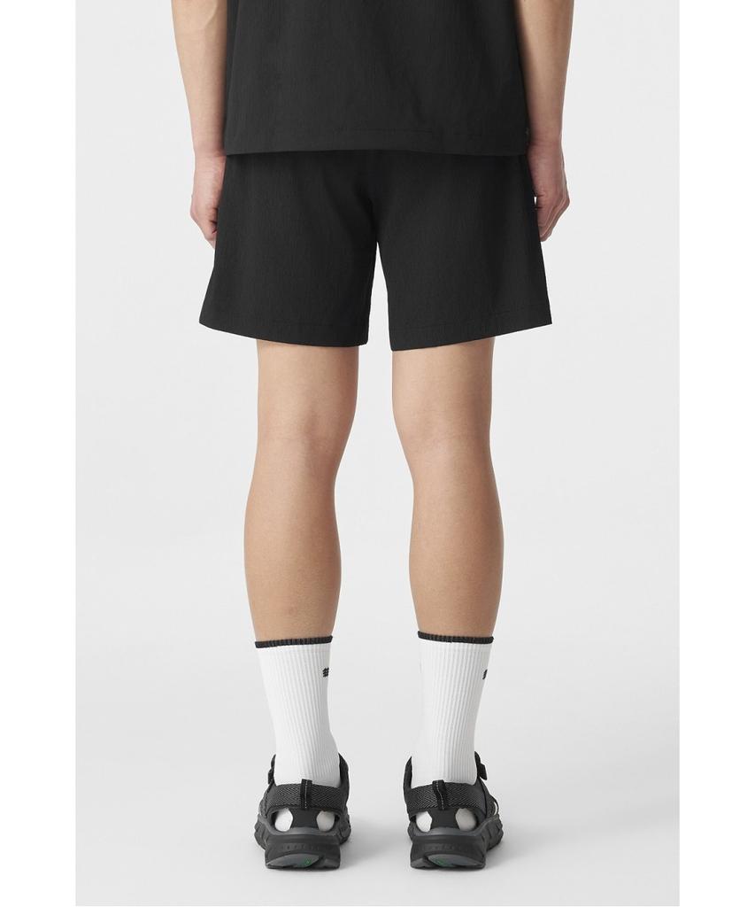 Koolongseupocheu Men'S Crease Length Shorts (Set-Up) Tlpom26621Blk