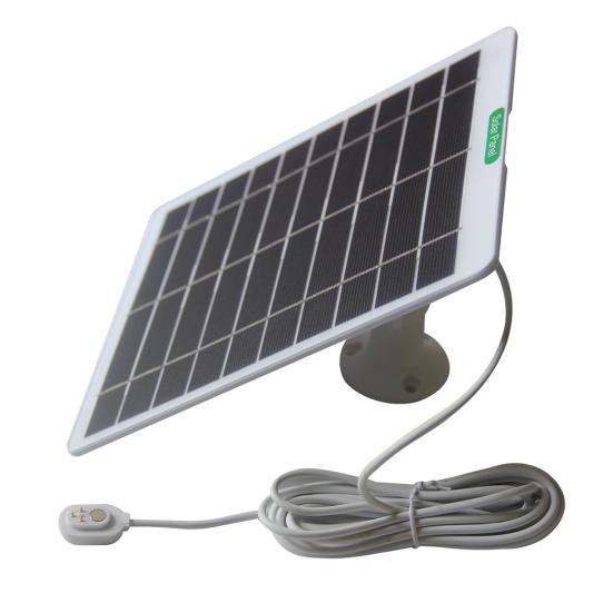 Solar Panels IP65 Waterproof U-Shaped Design 5V/5W Output Solar Charger for Arlo Pro 5S/Ultra/Pro 3/Ultra2/Pro 4 5V/5W Output