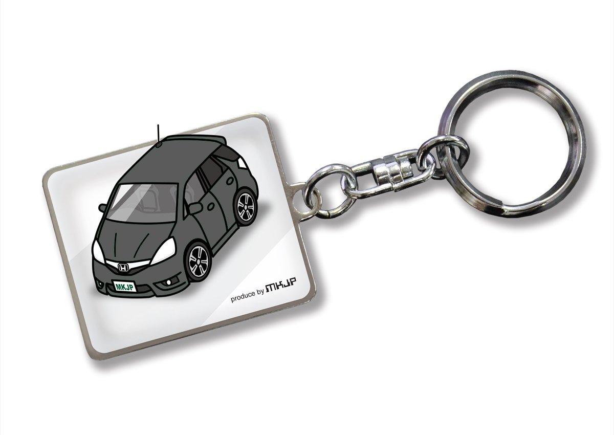 

Пользовательский брелок Honda Fit Shuttle GG7 GP2 Модель раннего выпуска Белый автомобиль Черный [MKJP] Основной цвет
