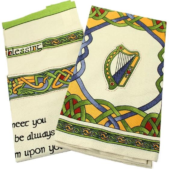 Irish Tea Towel Hand Towel Set of 2 Kitchen Décor