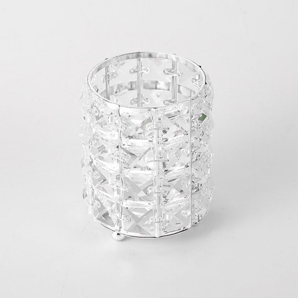 Desktop Aufbewahrung Stifthalter Kristall Stifthalter für Make-up Pinsel Geschirr Schreibtisch Organizer