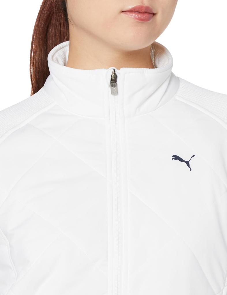 Golf W Hyper Stretch PGW Logotyp FZ Kombinerad Vadderad Blouson/White Glow/M/62496803