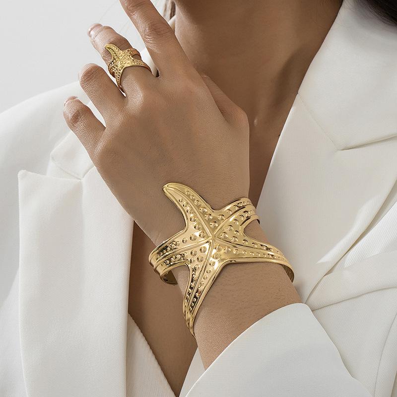 

Модный комплект ювелирных изделий браслет кольцо для женщин дамы золотой