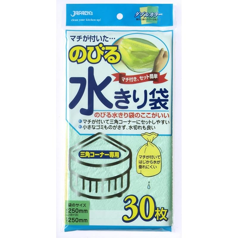 

Дренажный мешок Japax 2 цвета (желто-зеленый) Ширина 25 x Высота 25 см Эксклюзивный треугольный угол с растяжкой С боковой вставкой NB-20 30 штук