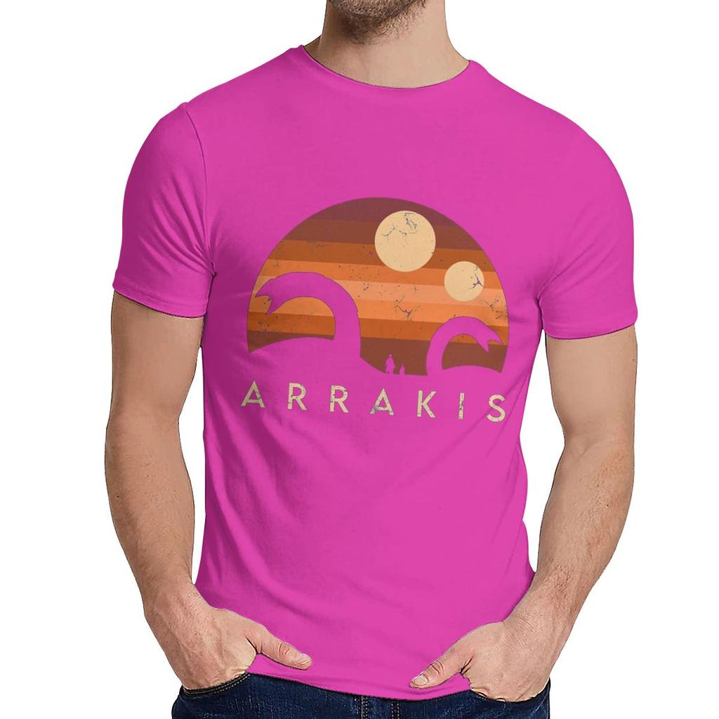 Sci Fi Movie Arrakis Sandworm Nice Cotton T Shirt Unique Design Classic Round