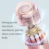Quiet Motor Personal shavers with Rounded Ceramic Blades for Low Noise Full Body Grooming