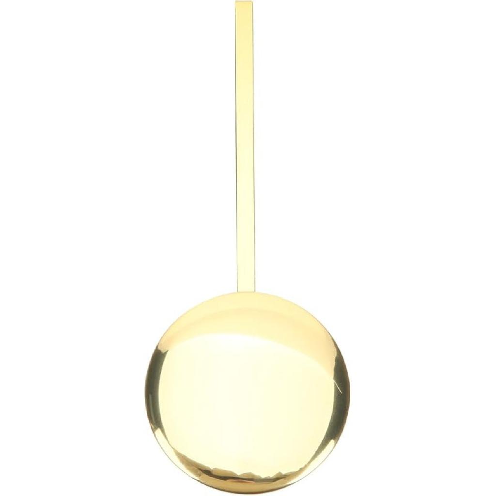 Metal Pendulum, High Gloss Gold, Quartz Wall Clock Accessory, DIY Repair Part, Pendulum Clock Replacement, 0.31in X 5.89in X 2.36in, Metal, Golden,