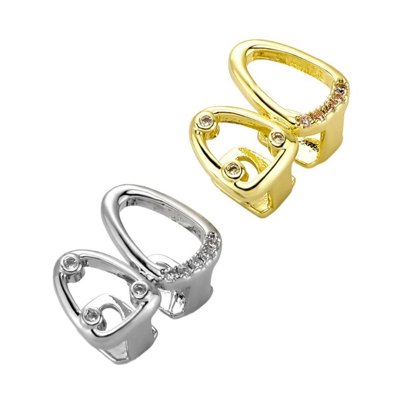 Fashion Dental Jewelry Featuring Zirconia In Hip Hop Designs For Trendy Event