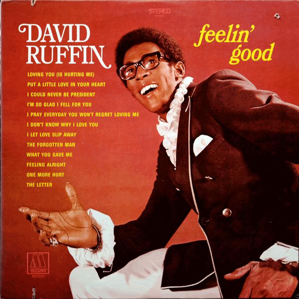 LP Record DAVID RUFFIN  Feelin Good MS696 Motown 1969 US SoulFunk Used