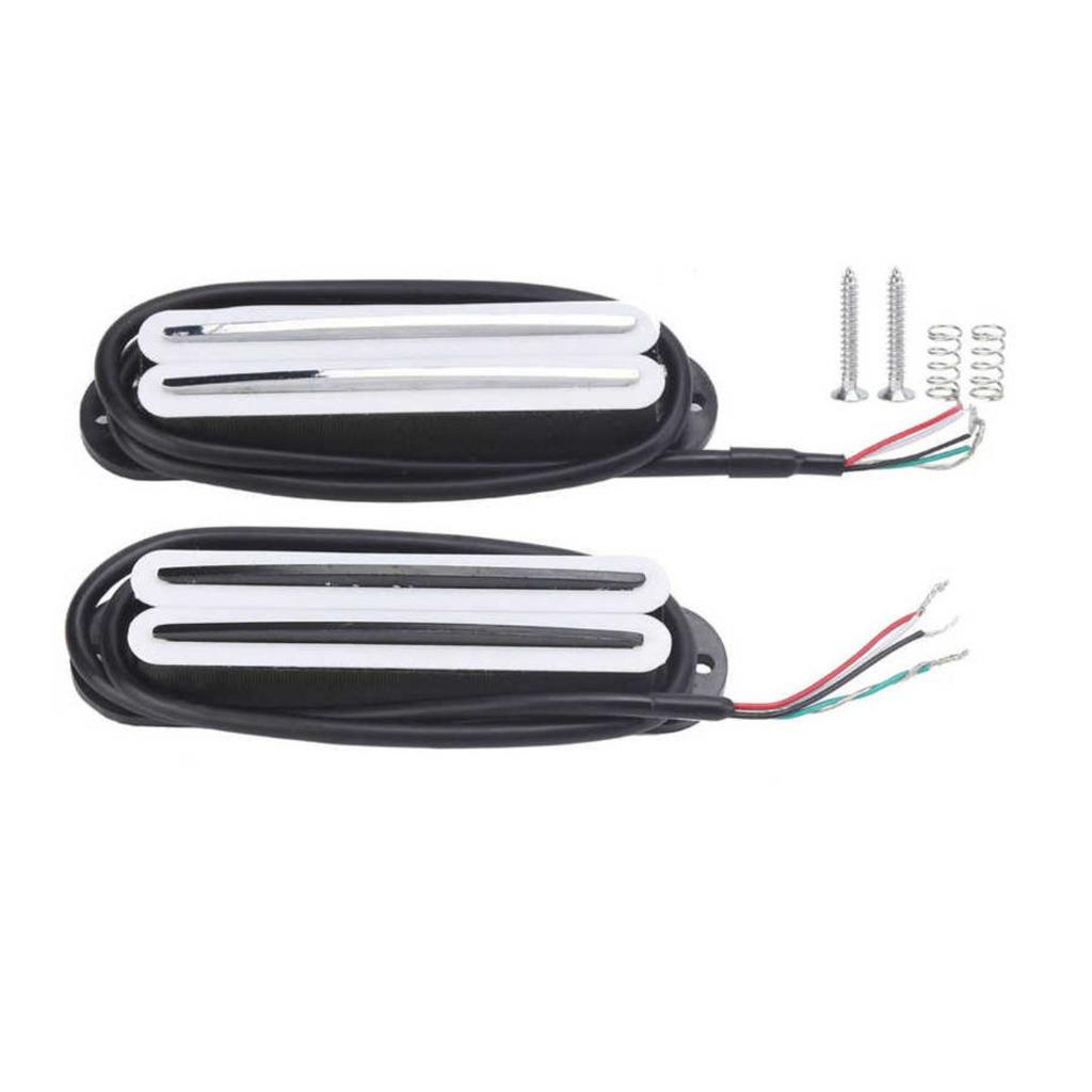 Electric Guitar Magnetic Pickup Dual Coil Dual Track Neck Pickup Guitar Pickup Dual Track Pickup