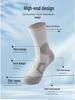 Elite Performance Mid-Calf Basketball Socks for Men & Women – Wear-Resistant, Terry Bottom, Ideal for Running and Sports