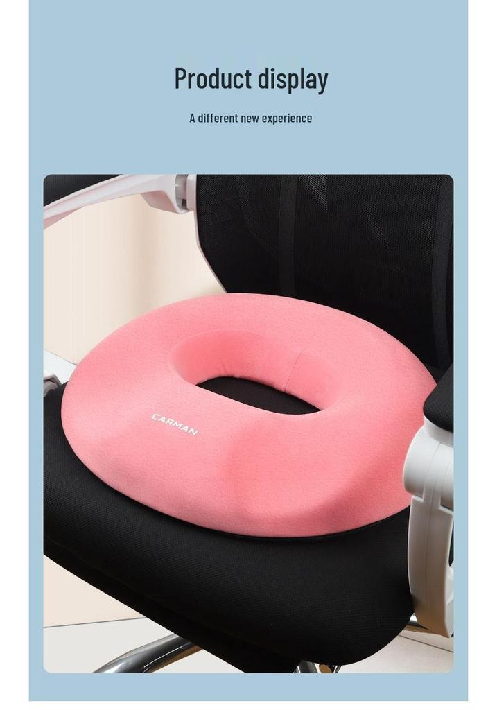 Ergonomic Hemorrhoid & Pregnancy Seat Cushion for Tailbone and Buttocks Relief – All-Season Comfort