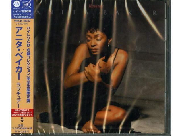 

[MQA-CD x UHQCD] Rapture Limited Edition Anita Baker WPCR-18232 Soul/R&B NEW