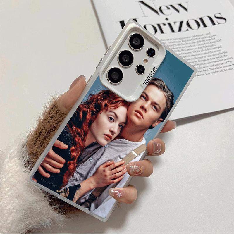 

Titanic Movie Rose Jack Soft Phone Case for Samsung Galaxy S24 S25 FE S26 Edge S23 Ultra S22 Plus S21 + Shockproof Cover Back Sh Samsung S23 FE