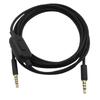 2m Audio Cord Line with Volume Controller and Mute Game Headphone Audio Cable Replacement for Logitech GPRO X G233 G433 Headset