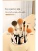 Luxuriöser drehbarer Make-up-Pinsel- & Kosmetik-Aufbewahrungseimer - Staubdichter Halter für Lippenstift & Augenbrauenstift