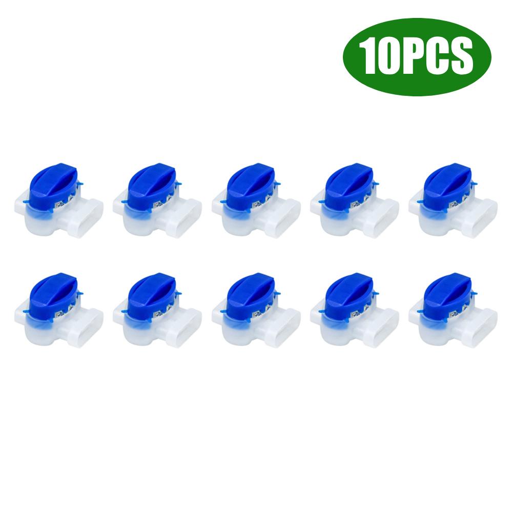 10-100PCS Cable Connector for Robotic Lawnmower Terminal 3 pin Electrical IDC 314 Wire Connectors for Gardena/Husqvarna/Worx