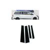 Car Window Trim Covers B-Pillars Column External Bright Strip Car Accessories For Mercedes-Benz V-Class Vito W447 220d 2015~2024