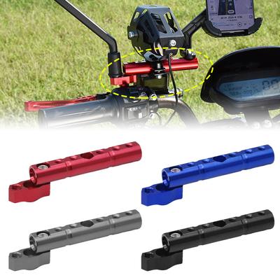 Universal Motorcycle Electric Bike Rearview Mirror Headlight Mounting Spotlight Signal Lamp Bracket Fixed Bracket Mount